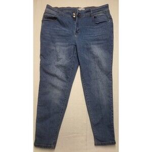 Revelation Denim Women's Skinny Jeans Blue Size 20W